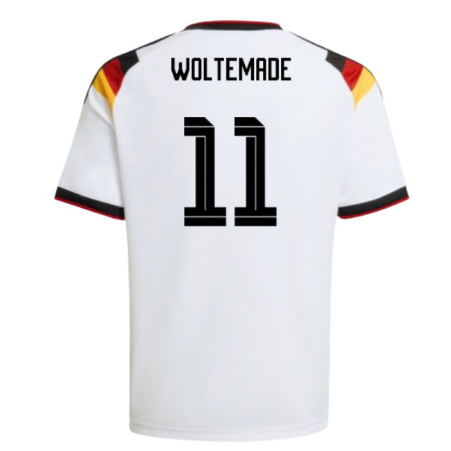 2026-2027 Germany Home Shirt (Kids) (Woltemade 11)-SoccerKits Hub | Buy Soccer Jerseys Online